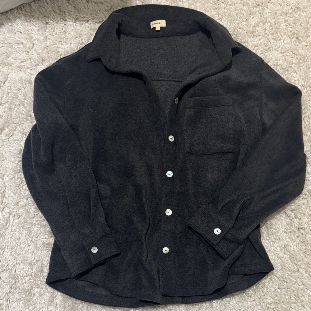 DONNI. Fleece shacket